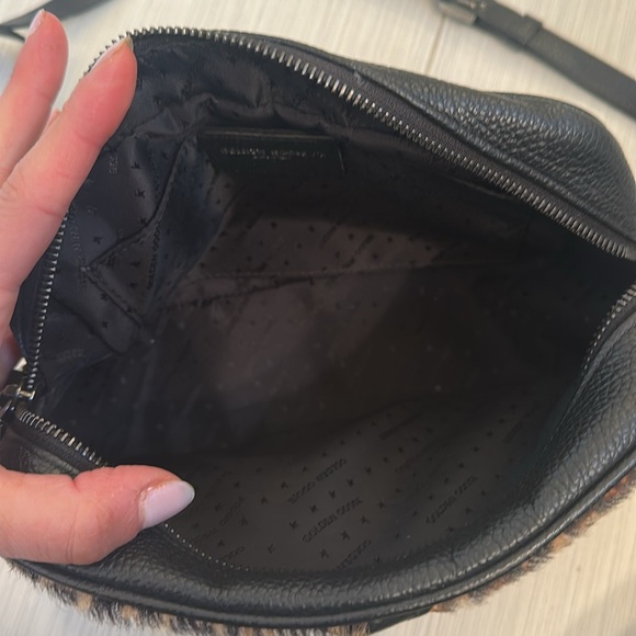 GOLDEN GOOSE Pony Hair Star Bag in Black & Brown Leopard - Picture 9 of 13